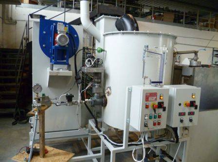 Система очистки газов от продуктов сгорания